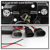 Kies-Motorsports SPYDER Spyder 99-01 BMW E46 3 Series 4DR Projector Headlights 1PC LED Halo (PRO-YD-BMWE46-4D-HL-AM-BSM)