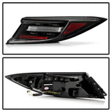 Kies-Motorsports SPYDER Spyder Apex 22-24 Toyota GR86/BRZ Full LED Tail Lights - Black (ALT-YD-TGR8622-SEQGR-BK)