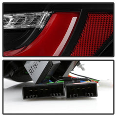 Kies-Motorsports SPYDER Spyder BMW 3 Series F30 2012-2018 Full LED Tail Lights (ALT-YD-BMWF3012-SEQ-BK) -  Black