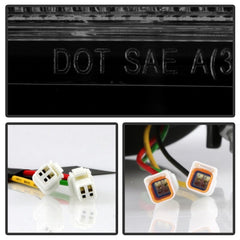 Kies-Motorsports SPYDER Spyder BMW 3 Series F30 2012-2018 Full LED Tail Lights (ALT-YD-BMWF3012-SEQ-BSM) - Black Smoke