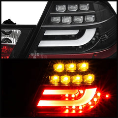Kies-Motorsports SPYDER Spyder BMW E46 00-03 2Dr Coupe Light Bar LED Tail Lights Blk ALT-YD-BE4600-LBLED-BK