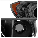 Kies-Motorsports SPYDER Spyder BMW E90 3-Series 06-08 (4 dr) Proj LED Halo Amber Reflctr Rplc Bulb Smke PRO-YD-BMWE9005-AM-S