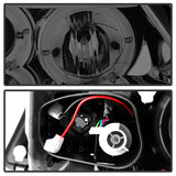 Kies-Motorsports SPYDER Spyder BMW E90 3-Series 06-08 (4 dr) Proj LED Halo Amber Reflctr Rplc Bulb Smke PRO-YD-BMWE9005-AM-S