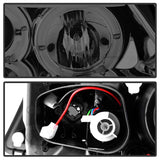 Kies-Motorsports SPYDER Spyder BMW E90 3-Series 06-08 (4 dr) Proj LED Halo Amber Reflctr Rplc Bulb Smke PRO-YD-BMWE9005-AM-S