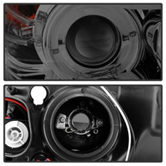 Kies-Motorsports SPYDER Spyder BMW E90 3-Series 06-08 (4 dr) Proj LED Halo Amber Reflctr Rplc Bulb Smke PRO-YD-BMWE9005-AM-S