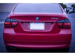 Kies-Motorsports SPYDER Spyder BMW E90 3-Series 06-08 4Dr LED Tail Lights Red Smoke ALT-YD-BE9006-LED-RS