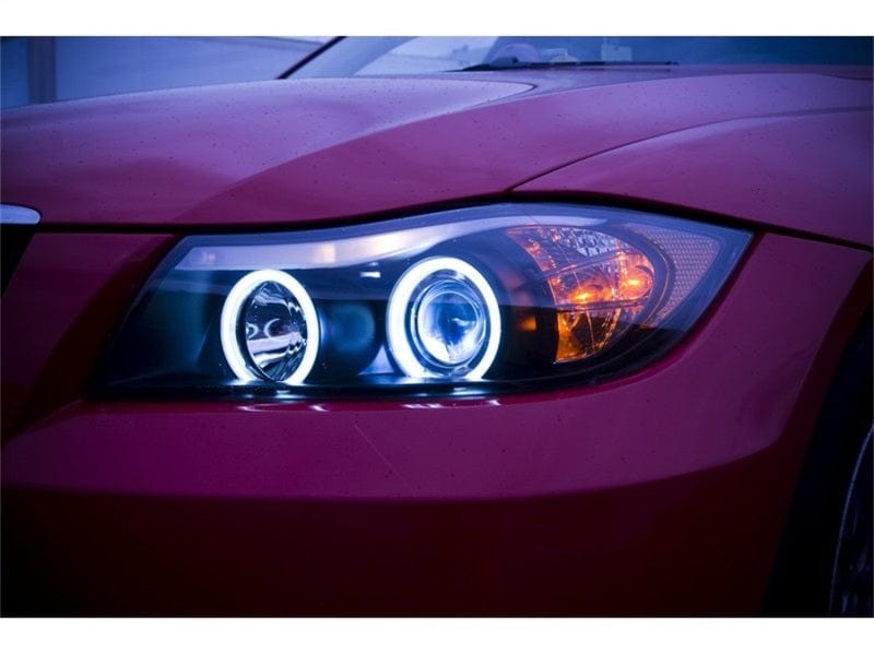 Kies-Motorsports SPYDER Spyder BMW E90 3-Series 06-08 4DR Projector CCFL Halo - Eyebrow Bulb Blk- PRO-YD-BMWE9005-CCFL-BK