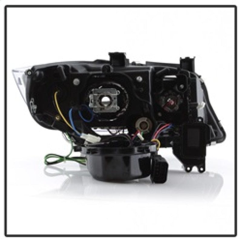 Kies-Motorsports SPYDER Spyder BMW E90 3-Series 06-08 4DR V2 Headlights - HID Only - Black PRO-YD-BMWE9005V2-HID-DRL-BK