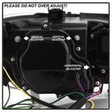 Kies-Motorsports SPYDER Spyder BMW E90 3-Series 06-08 4DR V2 Headlights - HID Only - Black PRO-YD-BMWE9005V2-HID-DRL-BK