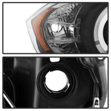 Kies-Motorsports SPYDER Spyder BMW E90 3-Series 06-08 Projector LED Halo Amber Reflctr Rplc Bulb Blk PRO-YD-BMWE9005-AM-BK