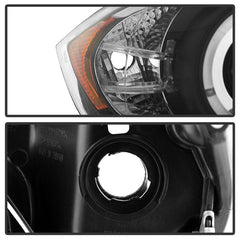 Kies-Motorsports SPYDER Spyder BMW E90 3-Series 06-08 Projector LED Halo Amber Reflctr Rplc Bulb Blk PRO-YD-BMWE9005-AM-BK