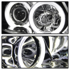 Kies-Motorsports SPYDER Spyder BMW E90 3-Series 06-08 Projector LED Halo Amber Reflctr Rplc Bulb Chrm PRO-YD-BMWE9005-AM-C