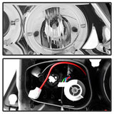 Kies-Motorsports SPYDER Spyder BMW E90 3-Series 06-08 Projector LED Halo Amber Reflctr Rplc Bulb Chrm PRO-YD-BMWE9005-AM-C