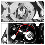 Kies-Motorsports SPYDER Spyder BMW E90 3-Series 06-08 Projector LED Halo Amber Reflctr Rplc Bulb Chrm PRO-YD-BMWE9005-AM-C