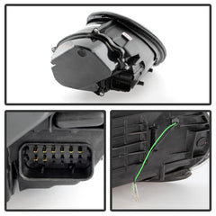 Kies-Motorsports SPYDER Spyder Porsche 911 05-09 Projector Headlights Xenon/HID Model- DRL LED Blk PRO-YD-P99705-HID-DRL-BK