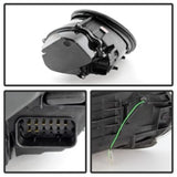 Kies-Motorsports SPYDER Spyder Porsche 911 05-09 Projector Headlights Xenon/HID Model- DRL LED Blk PRO-YD-P99705-HID-DRL-BK