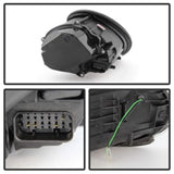 Kies-Motorsports SPYDER Spyder Porsche 911 997 2005-2009 Projector Headlights Halogen Model DRL LED Blk PRO-YD-P99705-DRL-BK