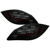 Kies-Motorsports SPYDER Spyder Porsche 987 Cayman 06-08 / Boxster 09-12 LED Tail Lights - Sequential Signal - Smoke