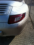 Kies-Motorsports SPYDER Spyder Porsche 997 05-08 LED Tail Lights Red Clear ALT-YD-P99705-LED-RC