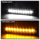Kies-Motorsports SPYDER Spyder Porsche Cayenne 03-06 Projector Xenon/HID Model- DRL LED Blk PRO-YD-PCAY03-HID-DRL-BK