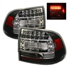 Kies-Motorsports SPYDER Spyder Porsche Cayenne 03-07 LED Tail Lights Black ALT-YD-PCAY03-LED-BK