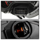 Kies-Motorsports SPYDER Spyder Porsche Cayman 05-08 Headlights - Halogen Model Only - Black PRO-YD-P98705-HID-DRL-BK