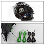 Kies-Motorsports SPYDER Spyder Porsche Cayman 05-08 Headlights - Halogen Model Only - DRL LED - Black PRO-YD-P98705-DRL-BK