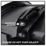 Kies-Motorsports SPYDER Spyder Porsche Cayman 05-08 Headlights - Halogen Model Only - DRL LED - Black PRO-YD-P98705-DRL-BK