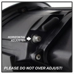 Kies-Motorsports SPYDER Spyder Porsche Cayman 05-08 Headlights - Halogen Model Only - DRL LED - Black PRO-YD-P98705-DRL-BK