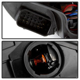 Kies-Motorsports SPYDER Spyder Porsche Cayman 05-08 Headlights - Halogen Model Only - DRL LED - Black PRO-YD-P98705-DRL-BK