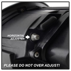 Kies-Motorsports SPYDER Spyder Porsche Cayman 05-08 Headlights - Halogen Model Only - DRL LED - Black PRO-YD-P98705-DRL-BK