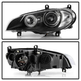 Kies-Motorsports SPYDER xTune 07-10 BMW X5 Passenger Side HID AFS Projector Headlights - OEM Right (PRO-JH-BX507-AFS-OE-R)