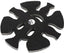 Kies-Motorsports Stilo Stilo Helmet Crown Pad, ST5, 15mm, Black, Each