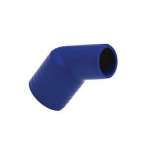 Kies-Motorsports Stilo STILO YA0714 HOSE ADAPTER - 45 DEGREE ELBOW - TOP AIR - BLUE - EACH