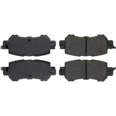 Kies-Motorsports Stoptech Centric 13-16 Porsche 911 Posi-Quiet Semi-Metallic Brake Pads w/ Hardware - Front