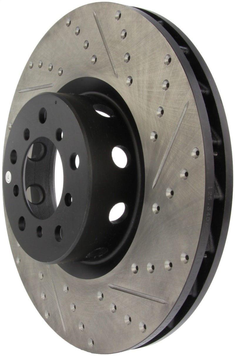 Kies-Motorsports Stoptech StopTech 00-03 BMW M5 (E39) Slotted & Drilled Left Front Rotor