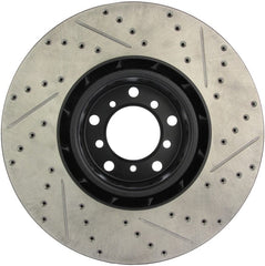 Kies-Motorsports Stoptech StopTech 00-03 BMW M5 (E39) Slotted & Drilled Right Front Rotor