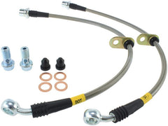 Kies-Motorsports Stoptech StopTech 00-05 Toyota MR2 Spyder Rear Stainless Steel Brake Lines