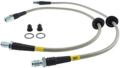 Kies-Motorsports Stoptech StopTech 00-06 BMW X5 Stainless Steel Front Brake Line Kit