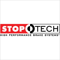 Kies-Motorsports Stoptech StopTech 01-06 BMW 330CI / 06-08 BMW Z4 Front BBK Black ST-40 Calipers 332x32 Drilled Rotors