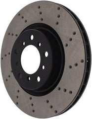 Kies-Motorsports Stoptech StopTech 01-06 BMW M3 Drilled Left Front Rotor
