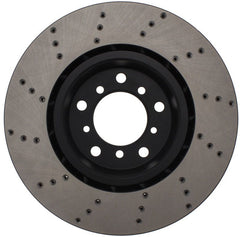 Kies-Motorsports Stoptech StopTech 01-06 BMW M3 Drilled Left Front Rotor