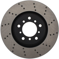 Kies-Motorsports Stoptech StopTech 01-06 BMW M3 Drilled Left Front Rotor