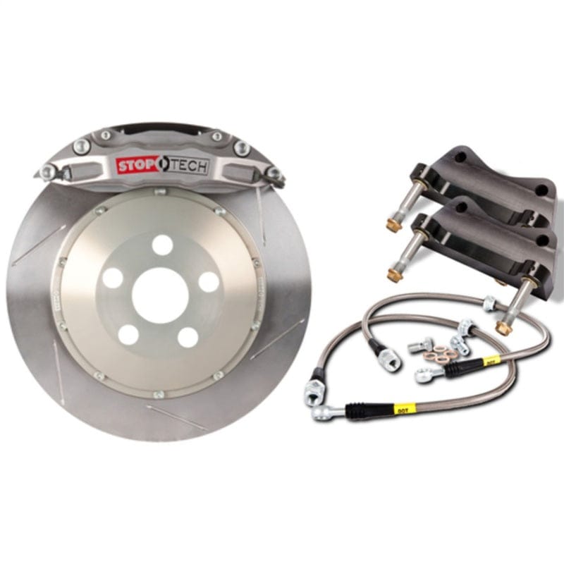 Kies-Motorsports Stoptech StopTech 03-11 Porsche GT2 BBK Trophy Sport Rear ST-40 Caliper 355x32 Slotted Rotor