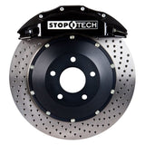 Kies-Motorsports Stoptech StopTech 05-10 Porsche 911 Carrera S (997) Front BBK ST-60 Caliper Blk / 2pc Drilled 355x35mm Rotor