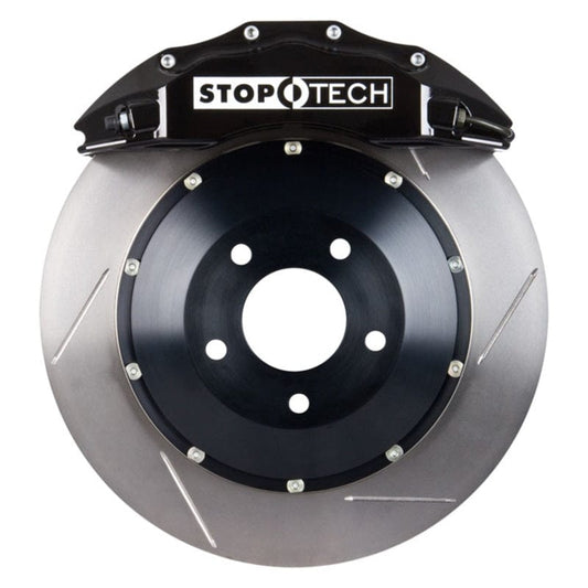 Kies-Motorsports Stoptech StopTech 05-10 Porsche 911 Carrera S (997) Front BBK ST-60 Caliper Blk / 2pc Slotted 355x35mm Rotor