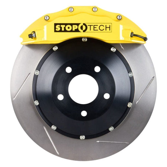 Kies-Motorsports Stoptech StopTech 06-10 BMW M5/M6 w/ Yellow ST-60 Calipers 380x35mm Slotted Rotors Front Big Brake Kit