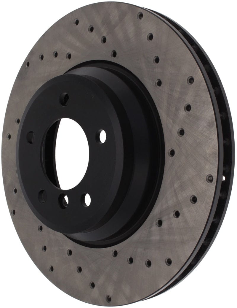 Kies-Motorsports Stoptech StopTech 07-10 BMW 335i Cross Drilled Left Front Rotor