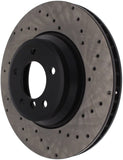 Kies-Motorsports Stoptech StopTech 07-10 BMW 335i Cross Drilled Left Front Rotor