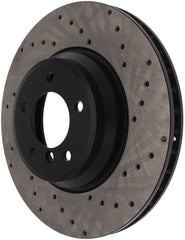 Kies-Motorsports Stoptech StopTech 07-10 BMW 335i Cross Drilled Left Front Rotor